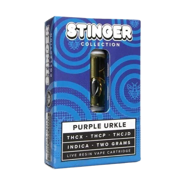 Purple Urkle (Índica) – Honeyroot Stinger Collection – Cartucho THC 2g
