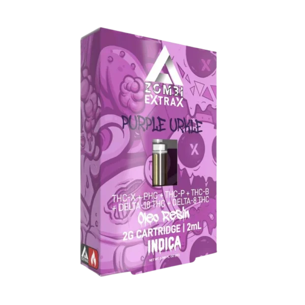 Purple Urkle (Índica) – Zombi Extrax – Cartucho THC 2g