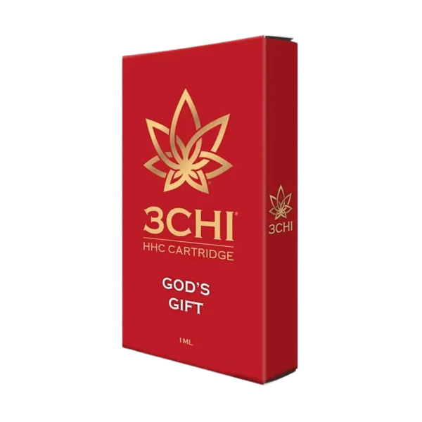 God's Gift (Híbrida) – 3Chi – Cartucho THC 1g