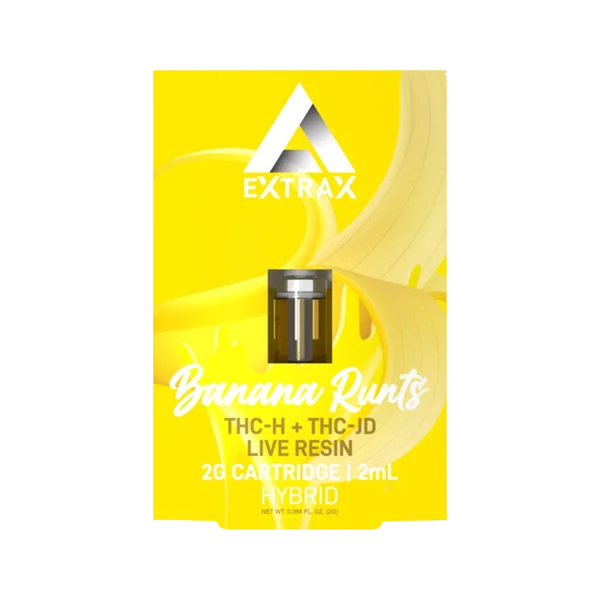 Banana Runts (Híbrida) – Delta Extrax – Cartucho THC 2g