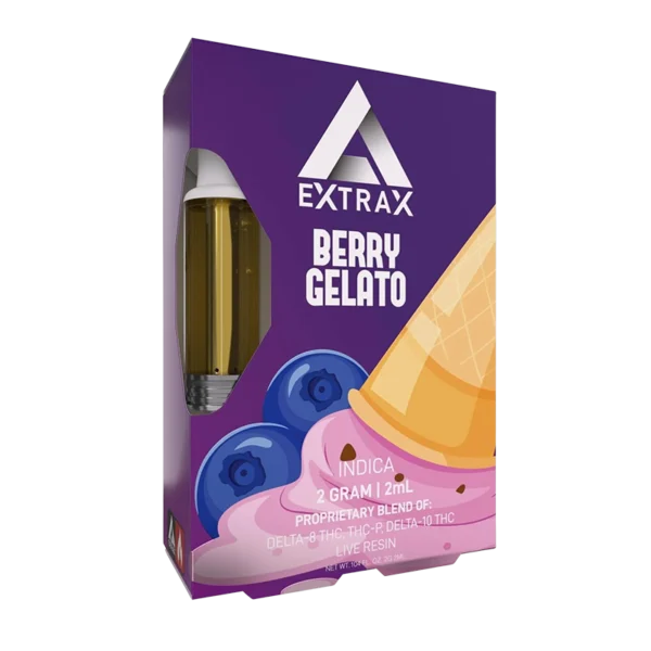 Berry Gelato (Índica) – Delta Extrax – Cartucho THC 2g