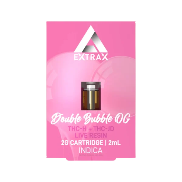 Double Bubble OG (Índica) – Delta Extrax – Cartucho THC 2g
