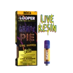 Grape Pie (Índica) – Looper Live Badder – Cartucho THC 2g