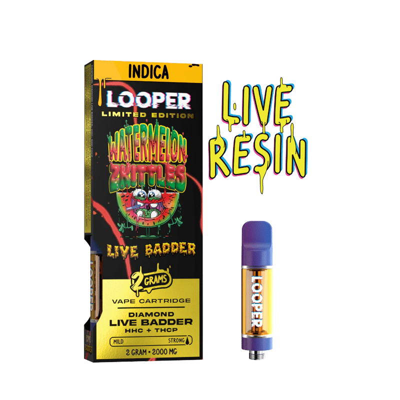 Watermelon Zkittles (Índica) – Looper Live Badder – Cartucho THC 2g ...