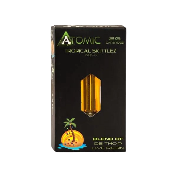 Tropical Skittlez (Índica) – Atomic Delta – Cartucho THC 2g