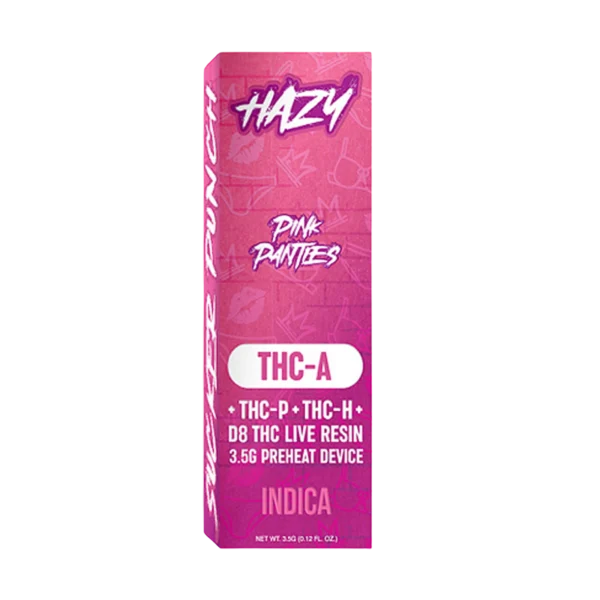 Pink Panties (Índica) – Hazy Extrax – Desechable Recargable THC 3.5G