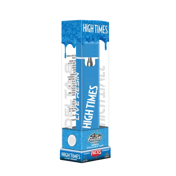 Gelato Freeze (Índica) – Packwoods x High Times – Desechable Recargable THC 2G