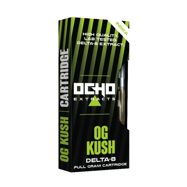 OG Kush (Índica) – Ocho Extracts – Cartucho THC 1g