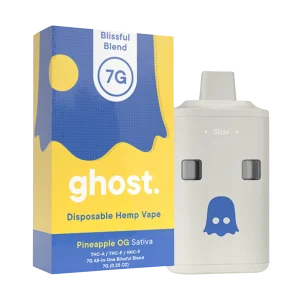 Desechable Ghost Blissful Blend Pineapple OG Delta-8 THC-H THC-P 7000 mg Híbrida