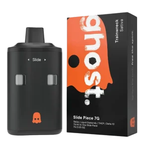 Desechable Ghost Liquid Diamonds Trainwreck THC-A THC-P Delta-10 7000 mg Sativa